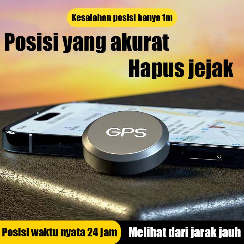 Siaga sangat lama 365 hari Alat pelacak kendaraan GPS anti hilang dan anti maling, pelacak sepeda mo
