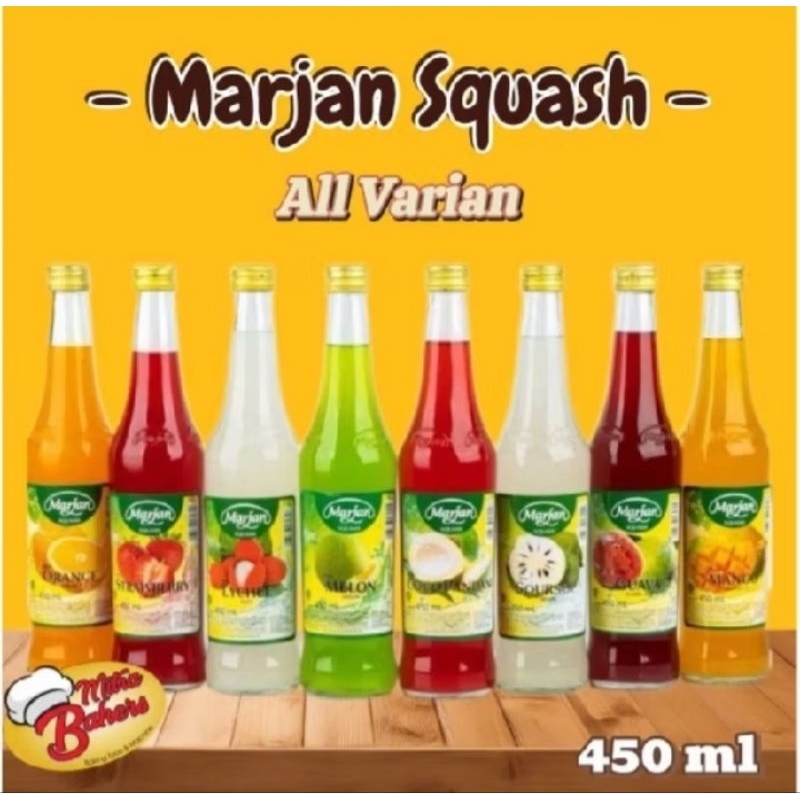 

MARJAN SQUASH 450 ML ALL VARIANT