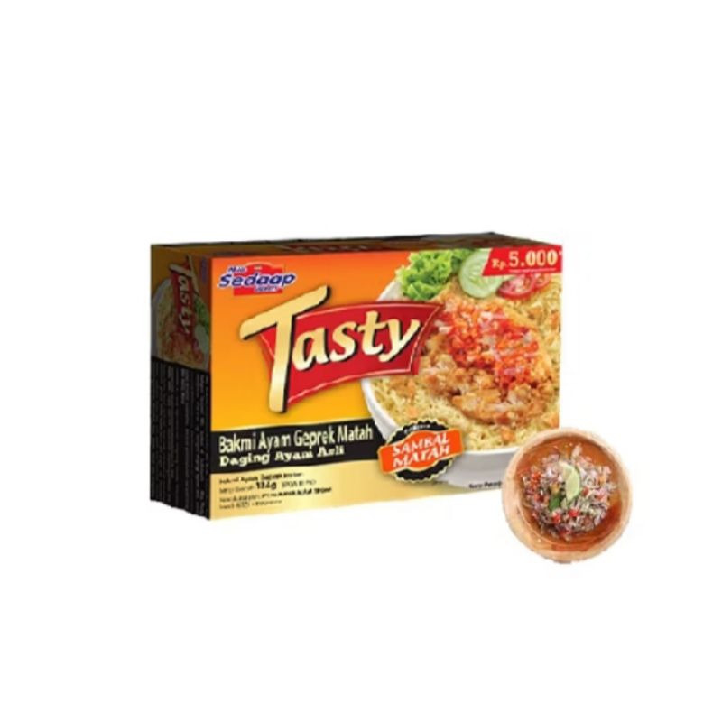 

Sedaap Tasty Bakmi Ayam Geprek Matah