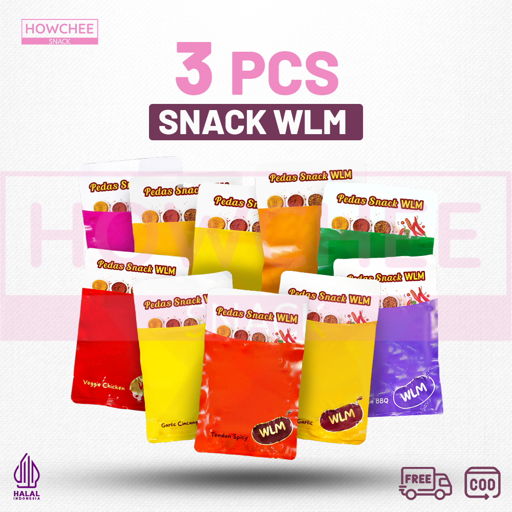 

Howcheesnack - [3PCS] [Halal] Gluten Tendon Spicy Snack Makanan Ringan a Vegetarian Food Latiaou Halal