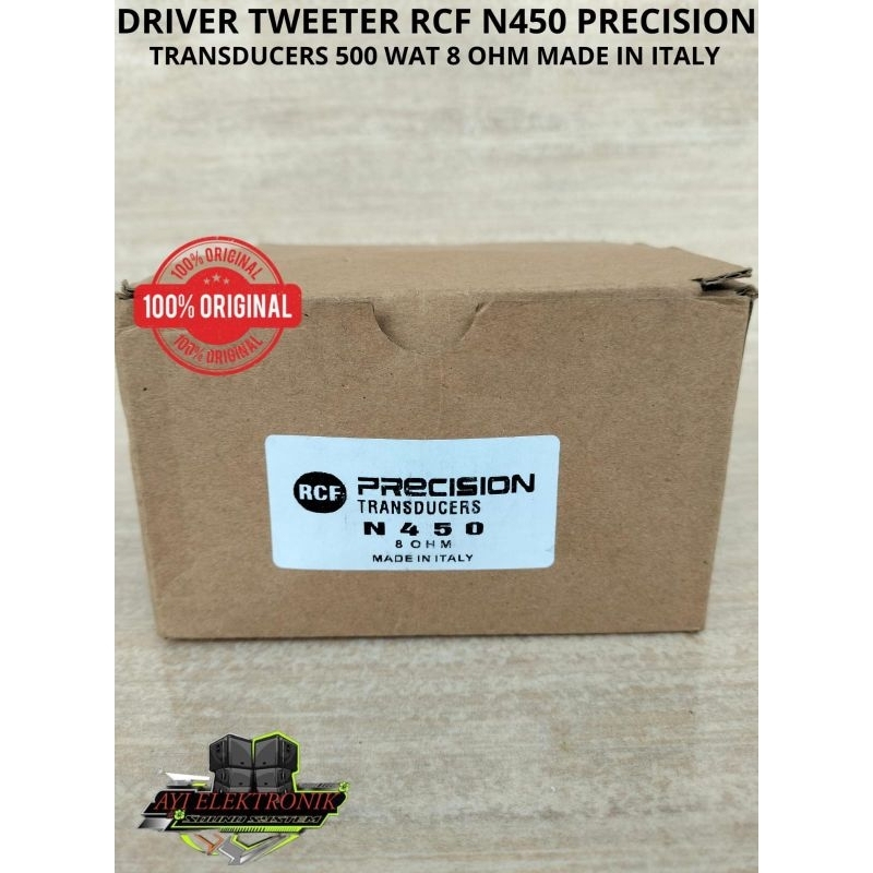 DEIVER TWEETER RCF N450 500WAT PRODUK RCF ORIGINAL ASLI 100%