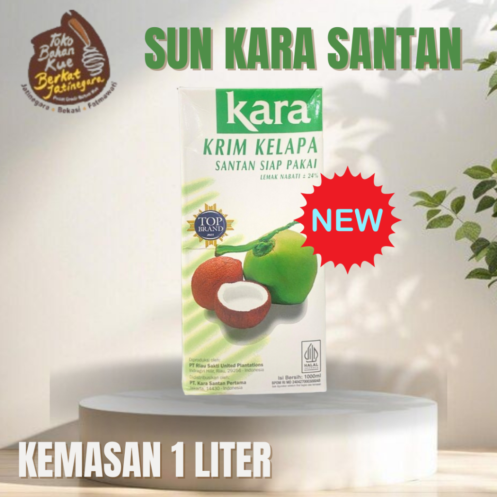

SANTAN KARA KENTAL KELAPA 1 LITER / SANTAN KELAPA SIAP PAKAI / SANTAN KELAPA INSTAN