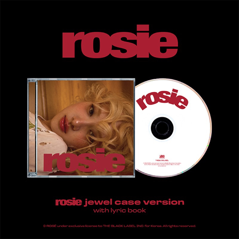[PRE ORDER] FIRST STUDIO ALBUM ROSE BLACKPINK - ROSIE JEWEL VER SEALED OFFICIAL MURAH