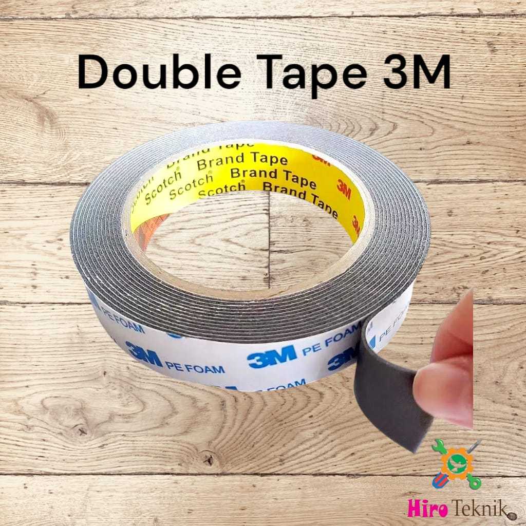 

Double Tape 3M Foam 1 inch 4,5 Meter / Double Tape Busa