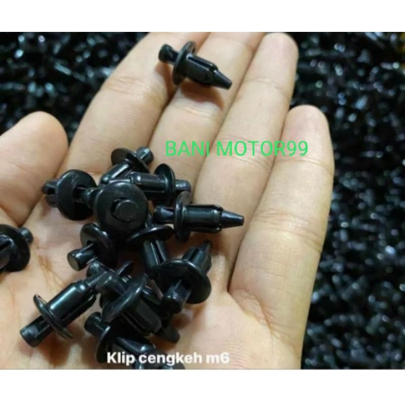 klip plastik motor baru universal peredam body plastik motor