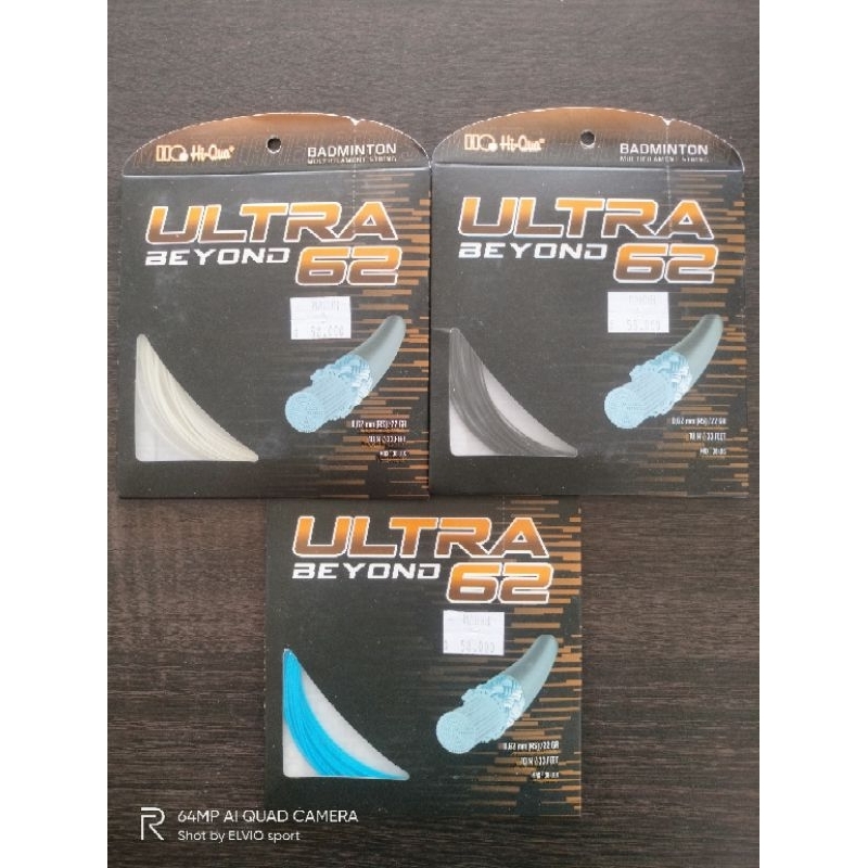 Senar Badminton Hiqua Ultra Beyond 62 Original