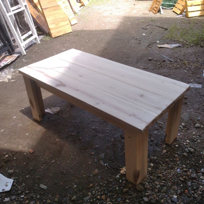 MEJA MAKAN LESEHAN PENDEK - MEJA LESEHAN SERBAGUNA KAYU - MEJA KOMPUTER LESEHAN - MEJA BELAJAR LESEH