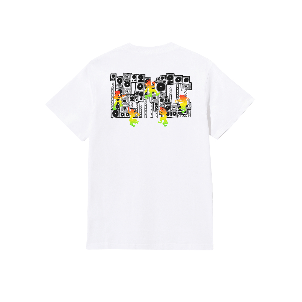 Public Culture - Jukebox Tee - White