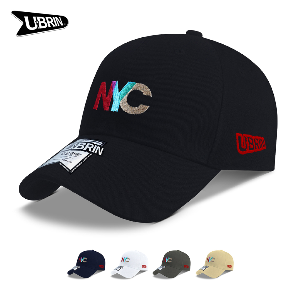 U.BRIN Topi Baseball UB8029 Original NYC Modern UBRIN Hat Casual Distro Fashion Dewasa Pria Wanita