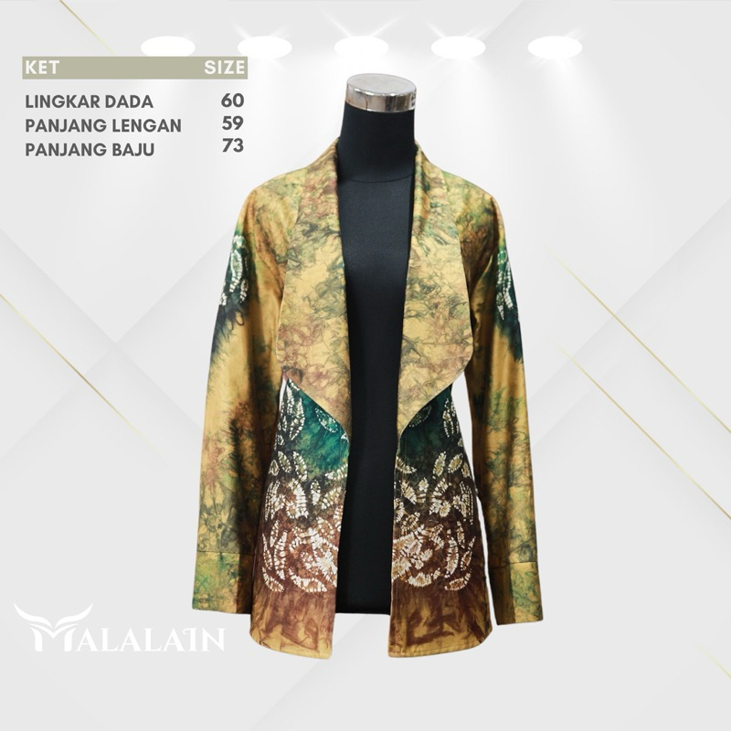 * Kemeja tunik/ tunik sasirangan/ sasirangan modern/ batik tunik/ blazer sasirangan/ outer sasiranga