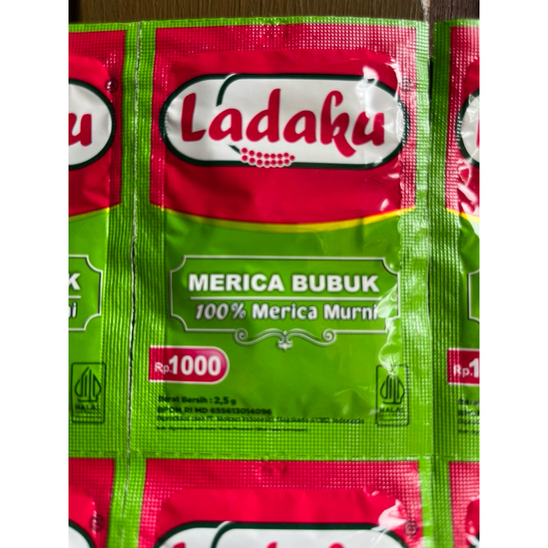 

Ladaku Merica Bubuk 2,5gr 1 renceng isi 12 sachet