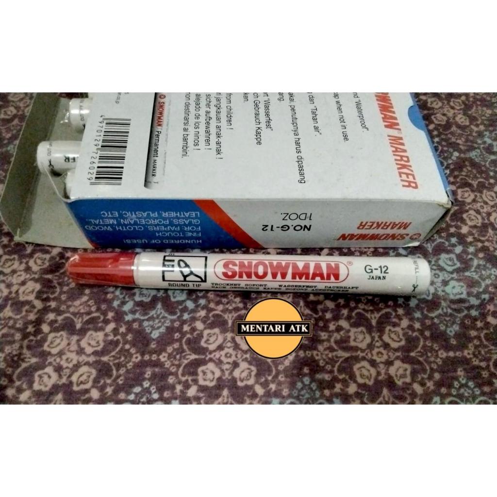 

Snowman Marker G-12 MAKER/ Permanent ECER