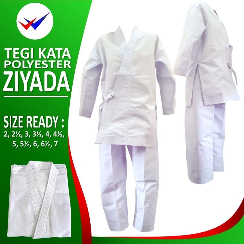 Baju karate KATA Ziyada seragam kejuaraan  karate
