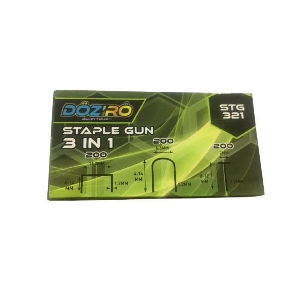 

Mollar Refill Staple Gun 3 Way Isi Ulang Staples Tembak Hekter 3 in 1
