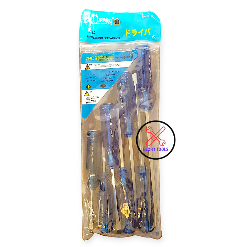 Obeng Tembus Ketok 7 pcs Lippro