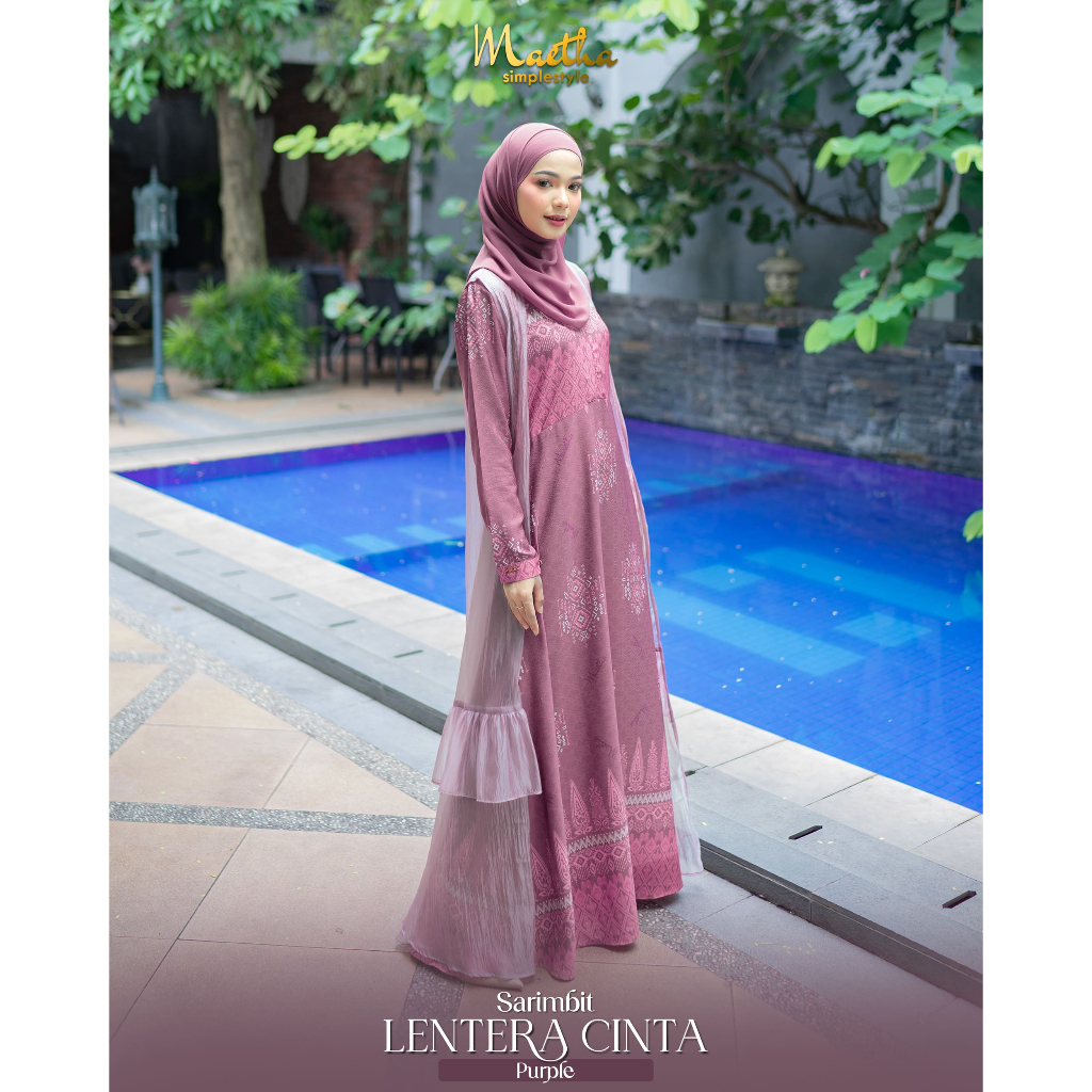 Maetha - Dress Gamis Lentera Cinta Series