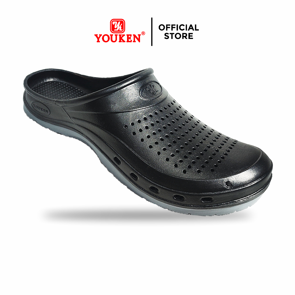 Youken Hoki 104 Sandal Slop Bustong Mules Pria Sendal Selop Slip On Slide Baim Karet Cowok
