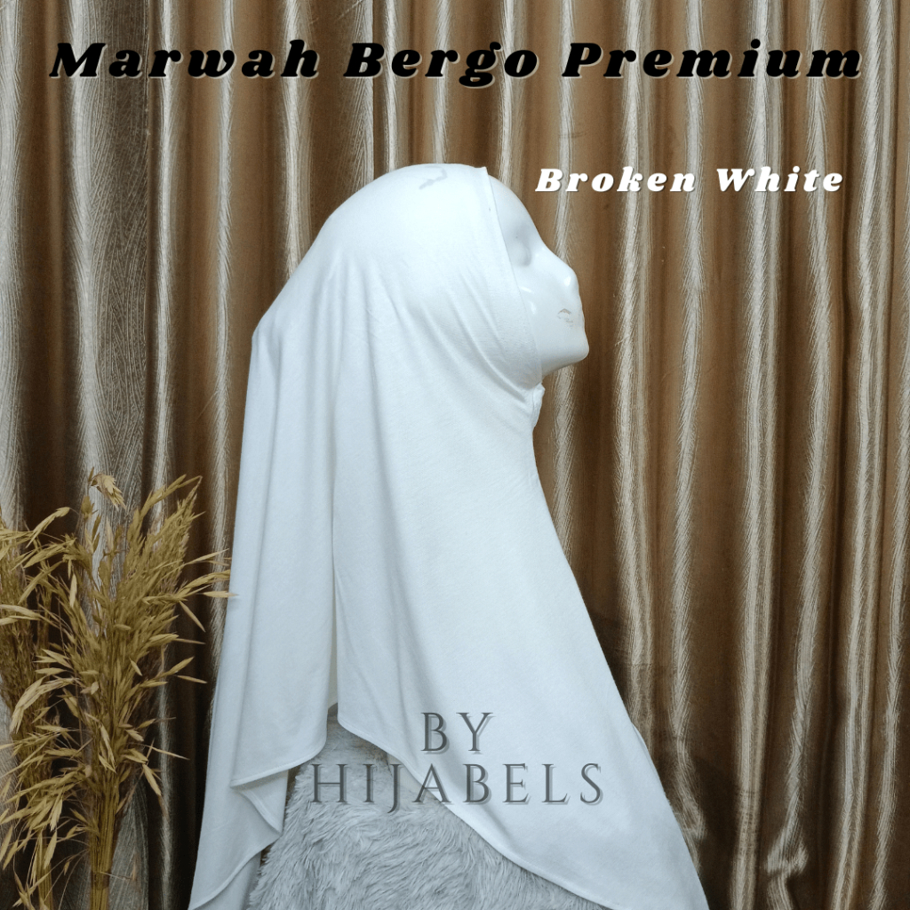 Marwah Bergo Rayon Premium / Hijab Instant Rayon / Bergo Kaos Rayon / Daily bergo rayon / Khimar Ray