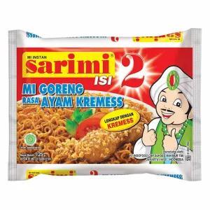 

sarimi isi 2 goreng ayam kremes