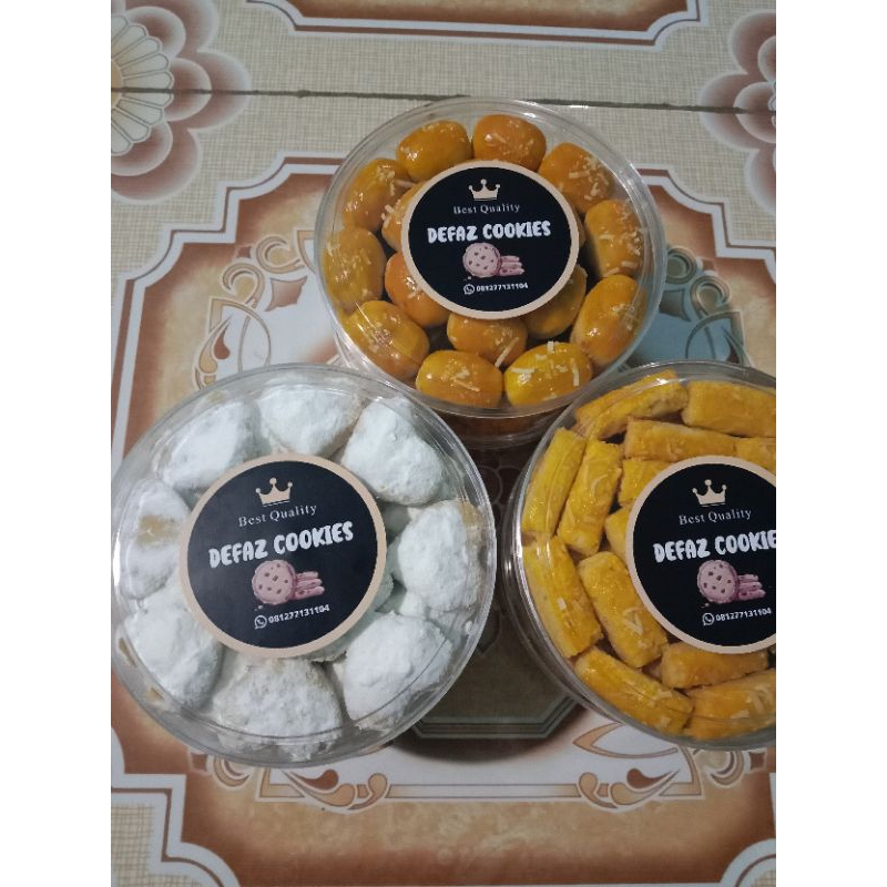 

kastangel DEFAZ COOKIES toples isi 250g