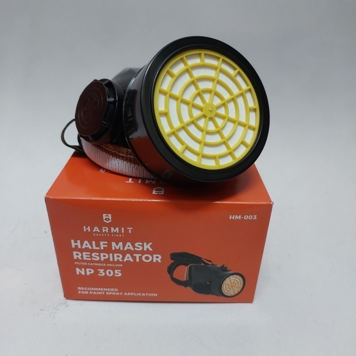 Masker Respirator NP 305 Half Mask Single Filter/ mask harmit