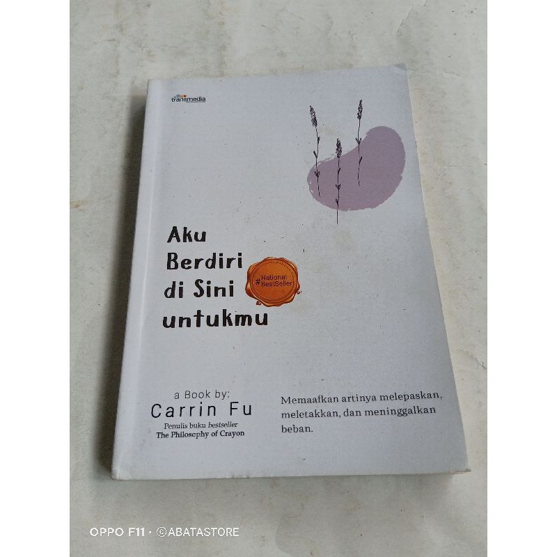 BUKU AKU BERDIRI DI SINI CARRIN FU