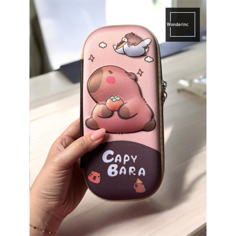 

HenJO Kotak Pensil Capybara Kapibara Tempat Pensil Anak Sekolah