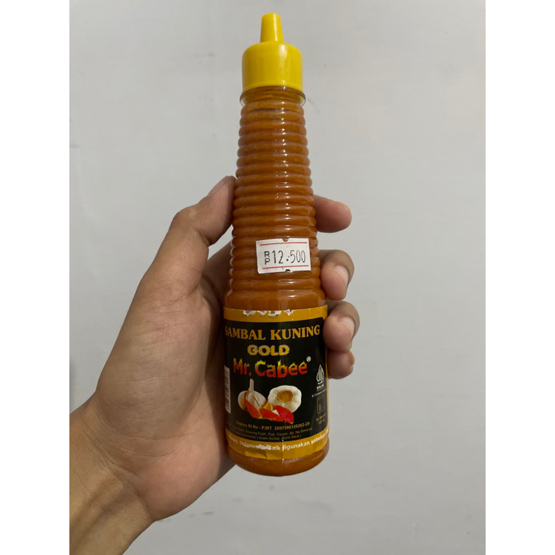 

Mr Gold Cabe Sambal Kuning 135ml lombok kuning
