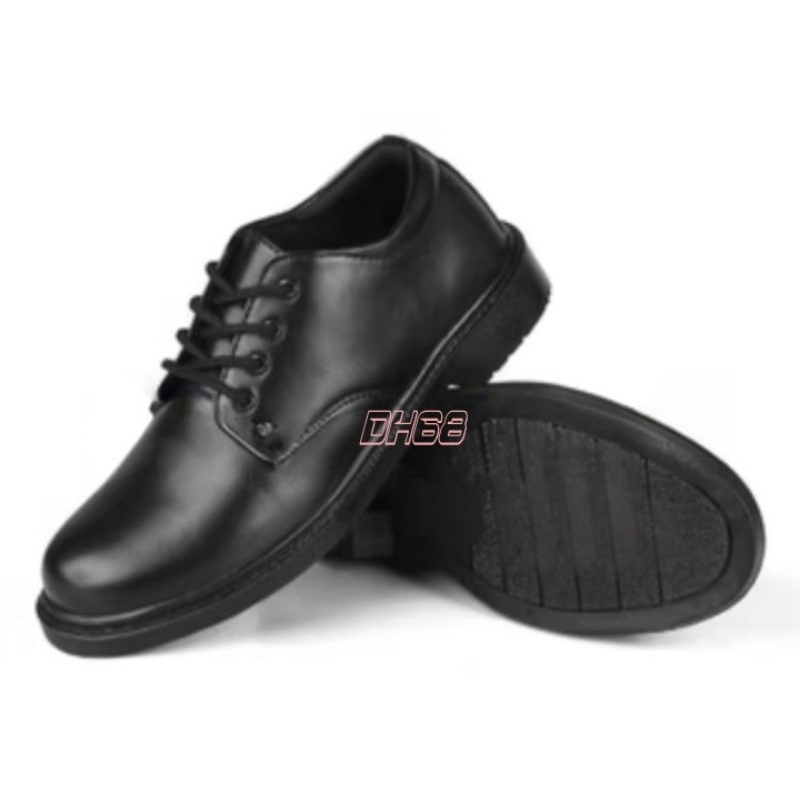 sepatu pria/sepatu pdh pendek/sepatu pantovel/sepatu pdh tni/polri/security