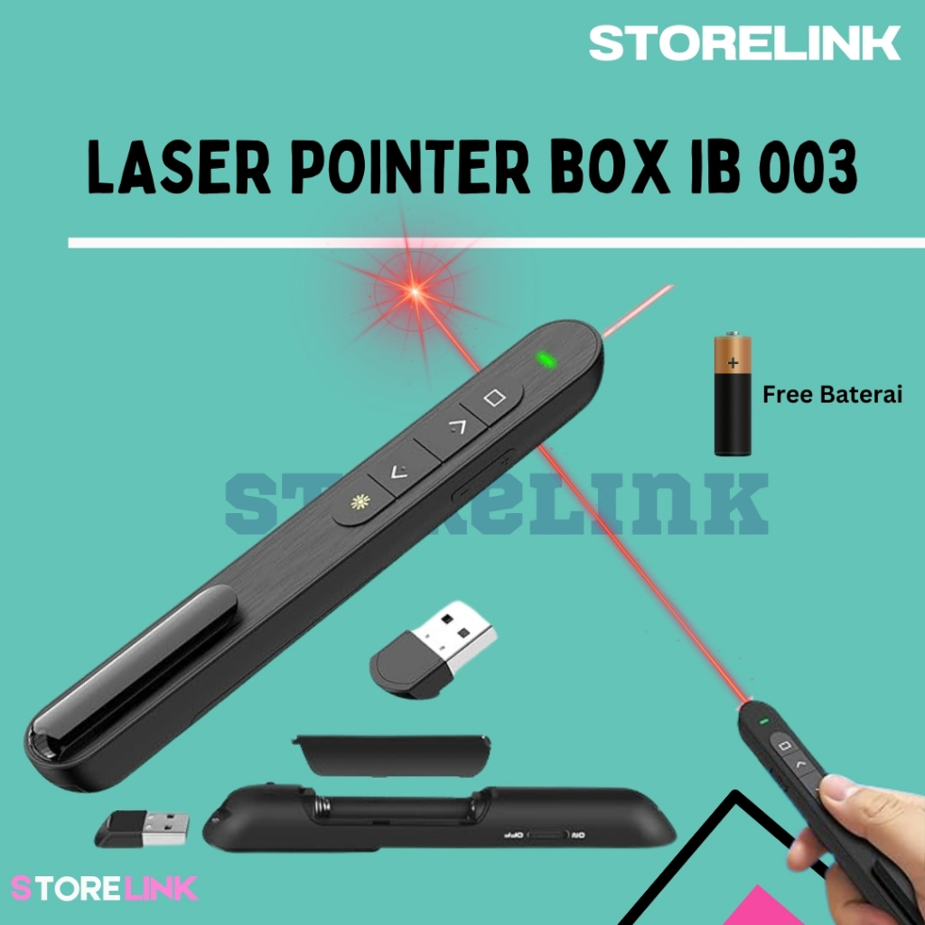 Pointer Presentasi | Laser Pointer | Pointer WiFi | Pointer Presentation | Pointer Original Laser Po