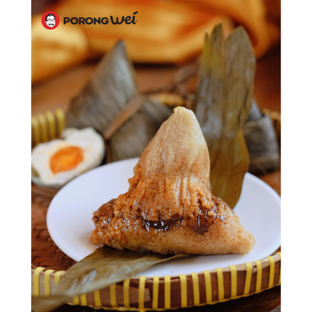 

PORONG WEI- Bakcang Regular Pork [Kue Beras / Kue Ketan / Zong Zi] Premium Homemade Frozen
