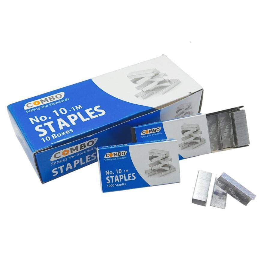 

[1 Kotak / 10 Bxs Kecil] Isi Staples Combo no.10
