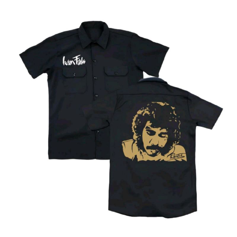 kemeja PDH workshit pria wanita OI Iwan fals distro bandung