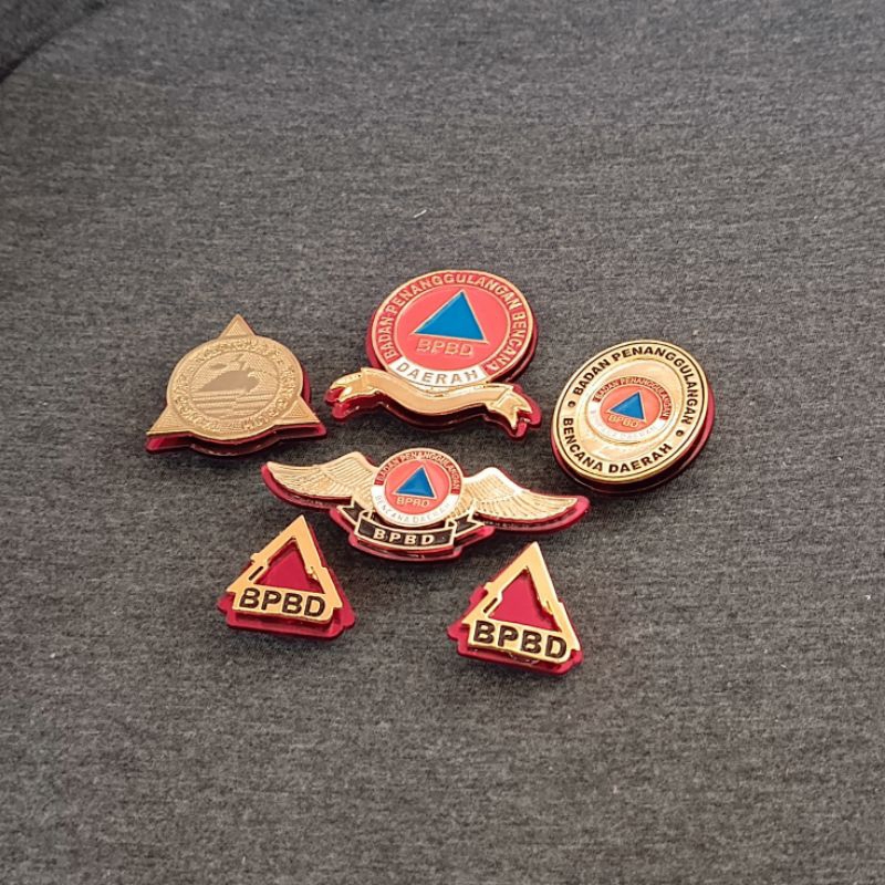 EMBLEM BPBD / WING BPBD / OVAL BPBD / MONOGRAM BPBD / PIN TANGKAS BPBD PREMIUM