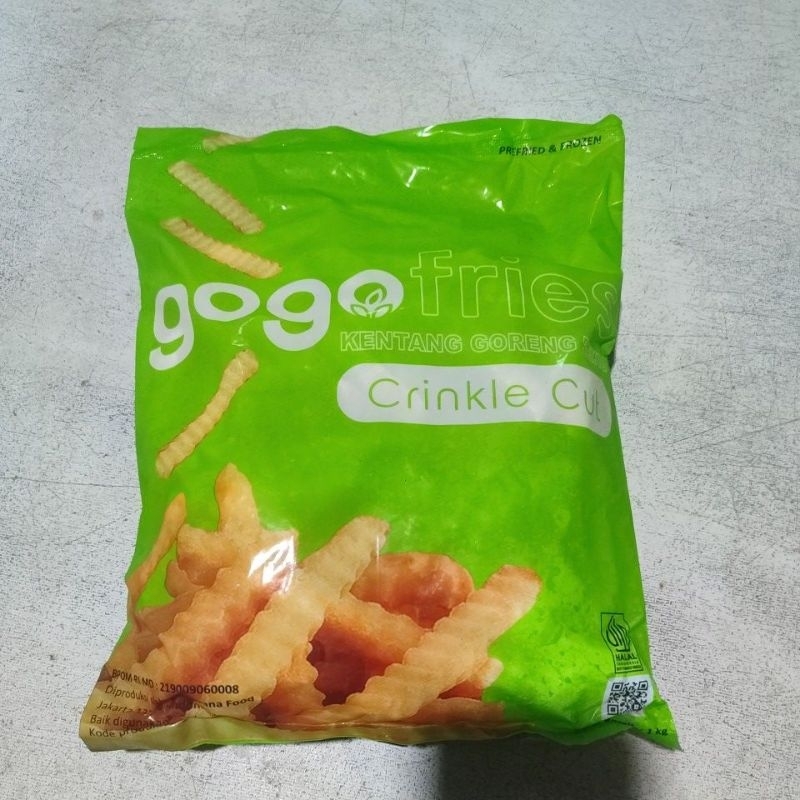 

Gogo Crinkel Cut 1 kg