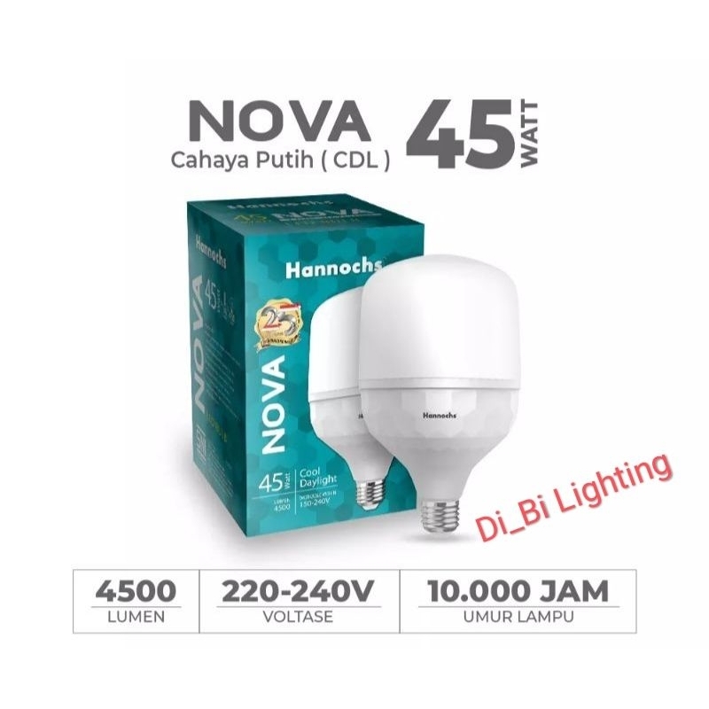 Lampu hannochs 45watt