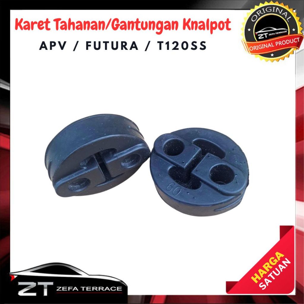 Karet Gantungan Tahanan Knalpot Mobil Suzuki APV Futura Mitsubishi T120SS Original