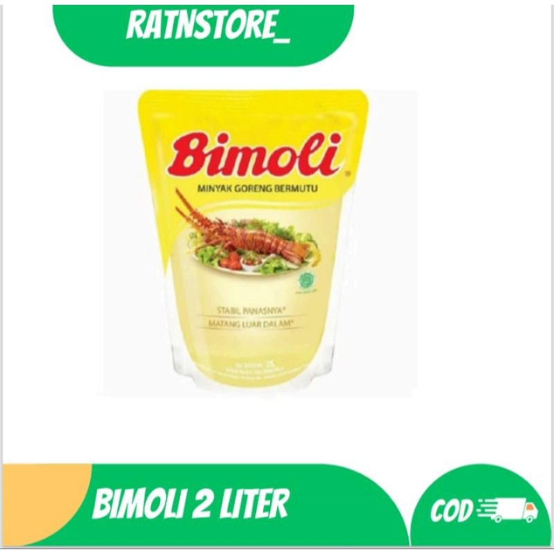 

Bimoli Cooking Oil Refill 2 Liter/Minyak goreng bimoli