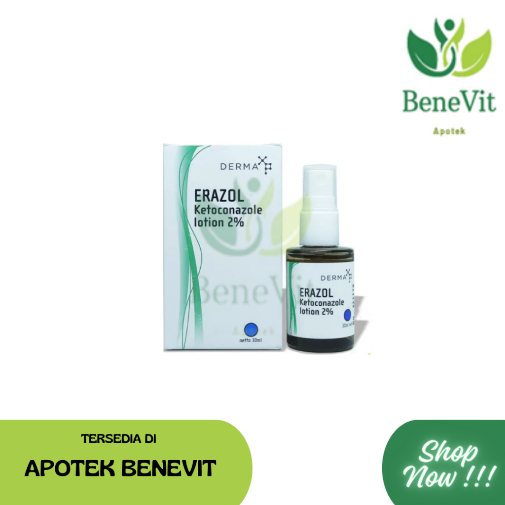 ERAZOL LOTION 30ml - lotion antijamur