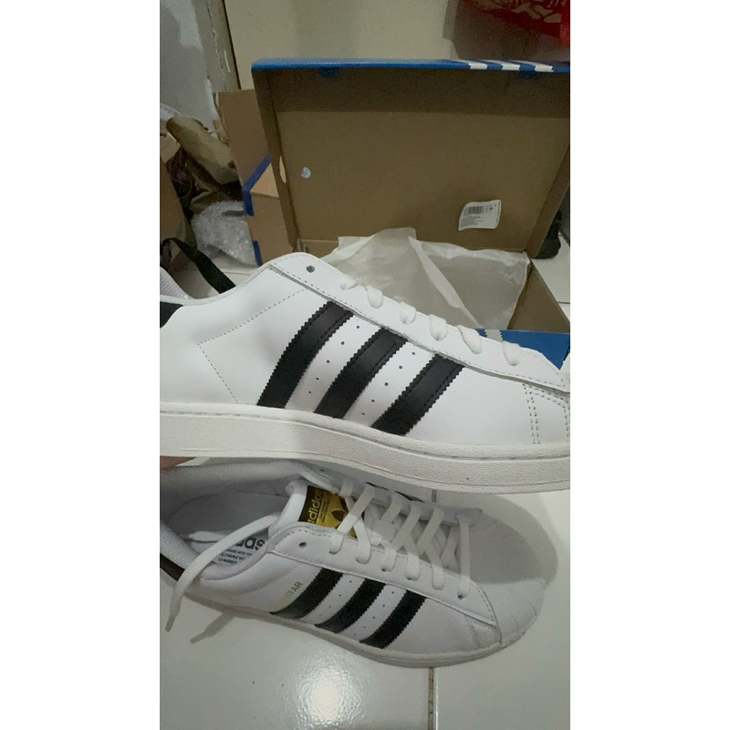 Adidas Superstar Triplepack White Strip Black Original With Box