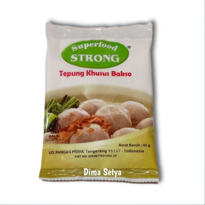

SUPERFOOD Strong tepung pengenyal bakso 45 gram