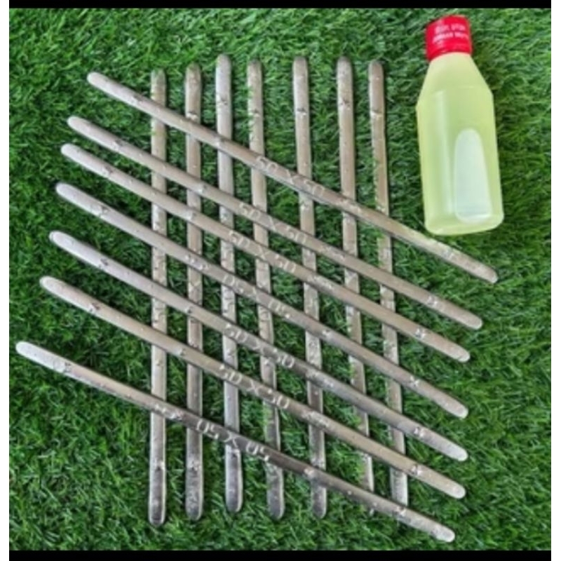 Paket komplit TIMAH PATRI 50X50 Bintang/ Timah solder & Cairan timah Patri FLUG