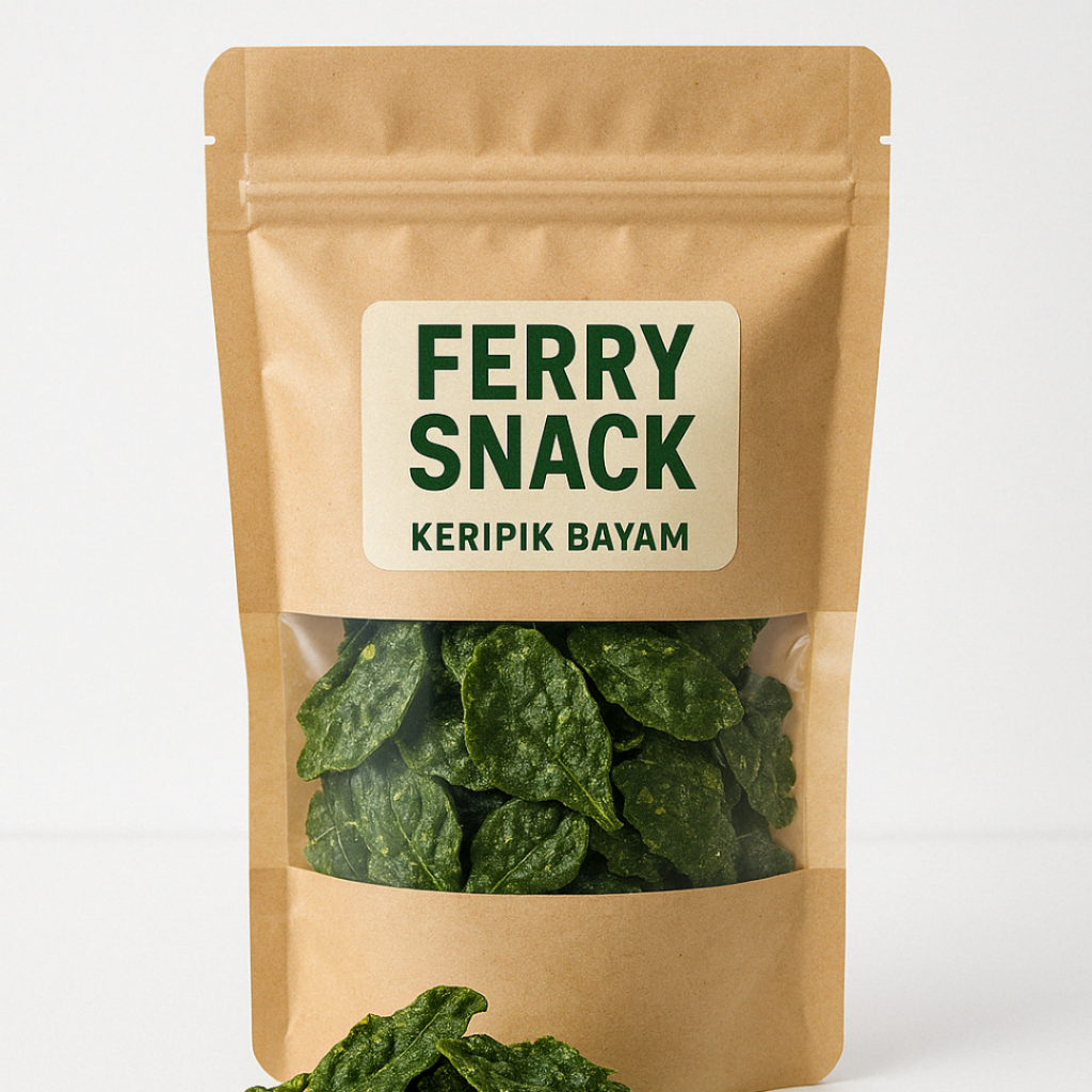 

Ferry Snack Keripik Bayam