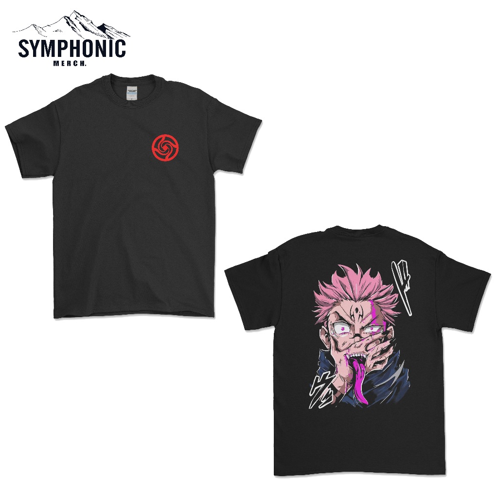 KAOS ANIME JUJUTSU KAISEN SUKUNA