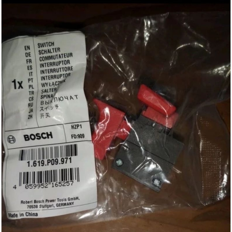 SWITCH BOSCH GKS7000 GKS600 SAKLAR ONOFF MESIN CIRCULAR SAW BOSCH GKS 7000 GKS 600 ORIGINAL BOSCH