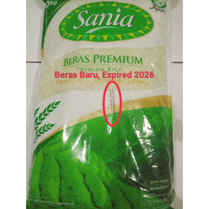 

RB22 Beras Sania Willmar Nasi Pulen Jepang Sushi HokBen 5Kg