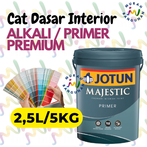 CAT Jotun Majestic Primer - Interior Paint 2,5L / Cat Dasar Anti Alkali JOTUN Majestic Primer 2,5 Li