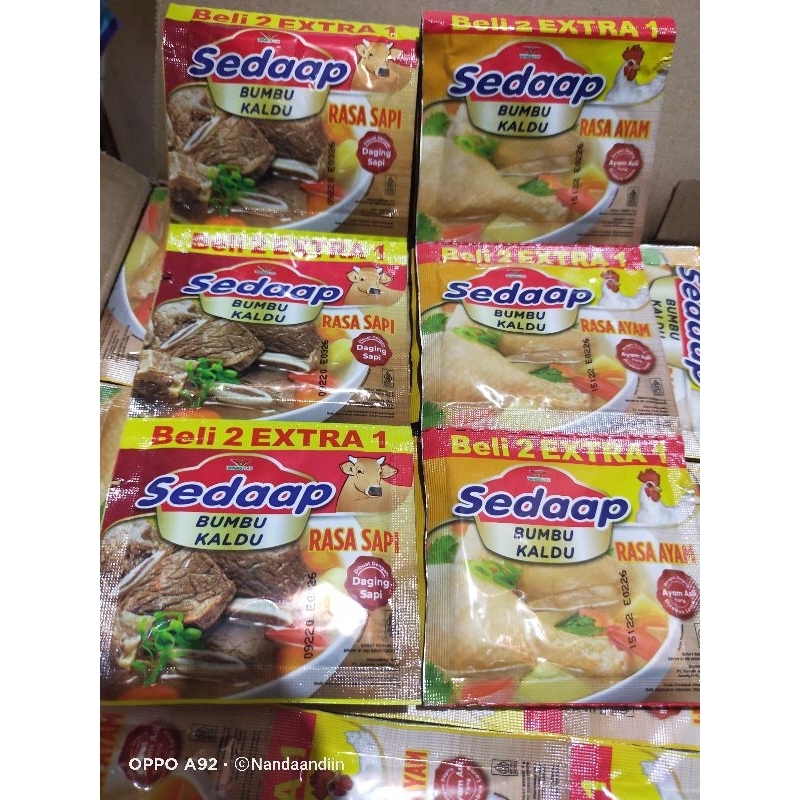 

sedaap kaldu BELI 2 EXTRA 1