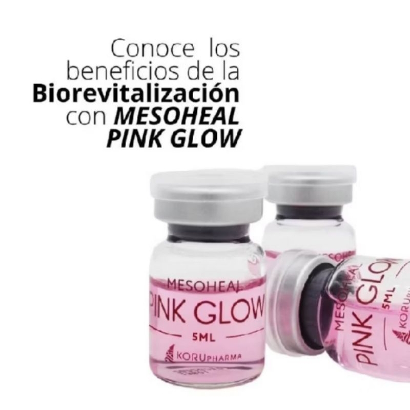 Mesoheal Pink glow serum skin dna salmon korea original