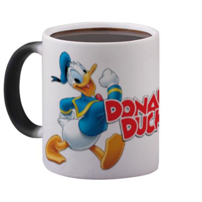 Mug Bunglon Donald Mug Ajaib berubah warna